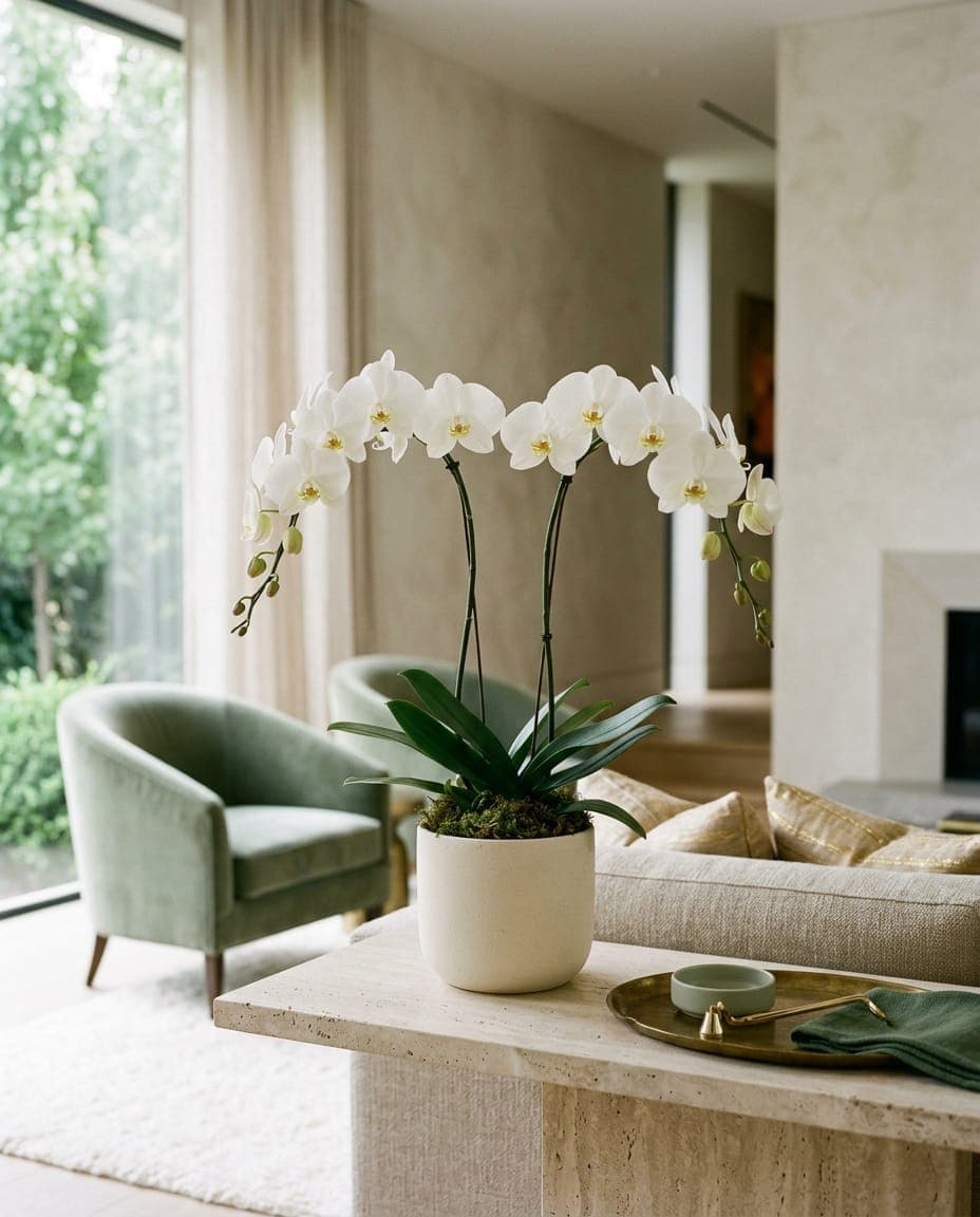 Halo orchid collection styling
